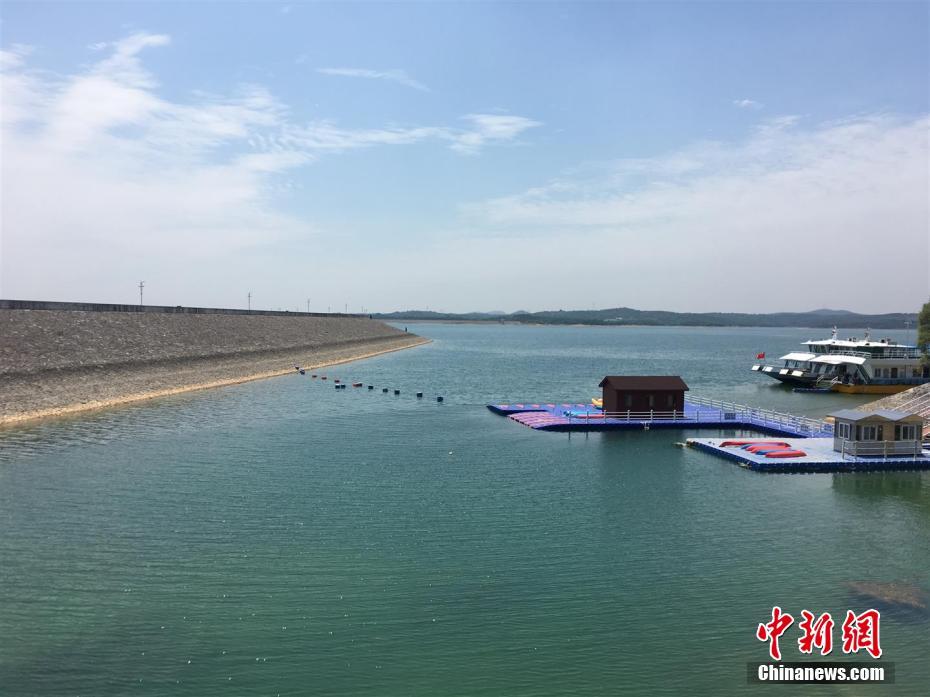 鸟瞰亚洲第一大人工型土坝