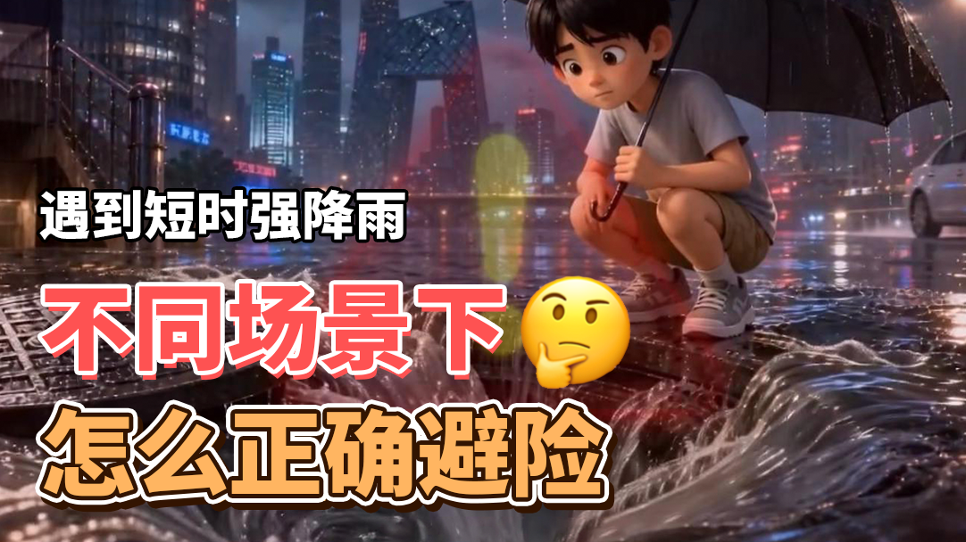 短时强降雨避险