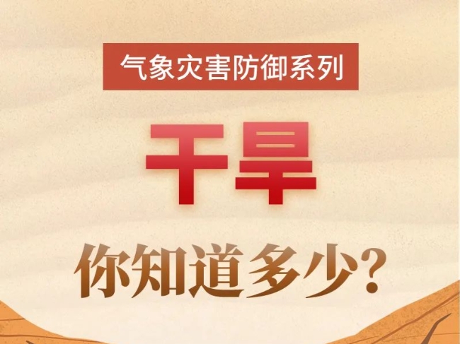 干旱，你知道多少？