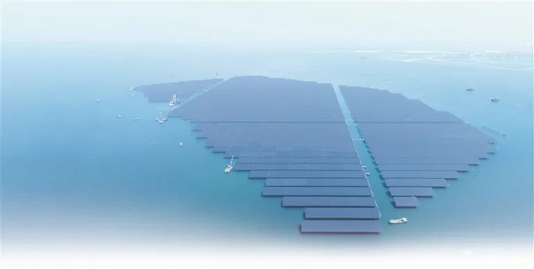 向海逐日追光——探访我国首个桩基固定式海上光伏项目