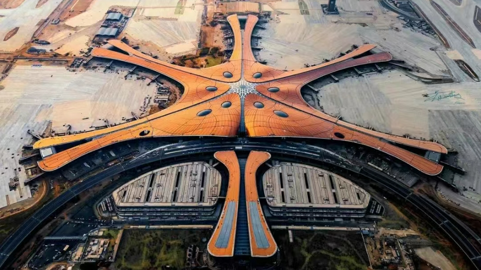 中国创建筑奇迹，大兴机场内满满的都是黑科技！