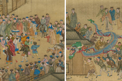 今天 到古画里过上元灯节