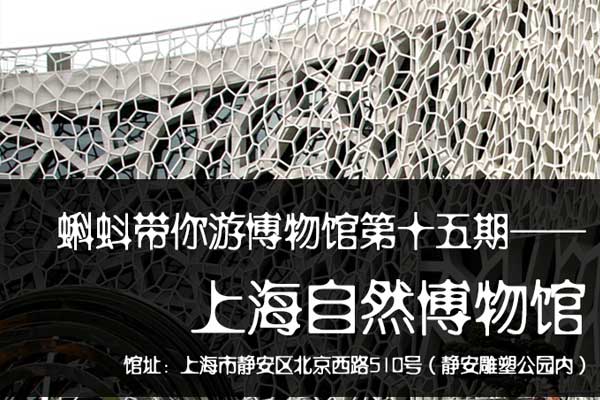 第十五期蝌蚪游博物馆 上海自然博物馆