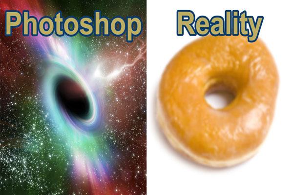 Why is the black hole image so blurry? It's too far ...