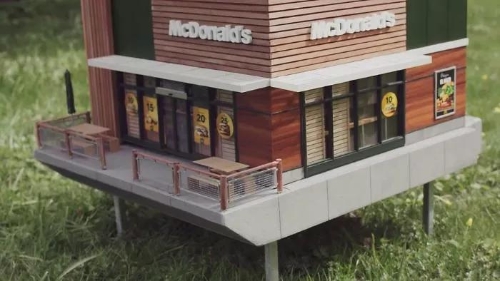 To Help Preserve Bees, McDonald’s Opens Smallest ‘Restaurant’ Just For Them