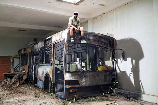 4 Jaw-Dropping 3D Street Art Pieces By Odeith
