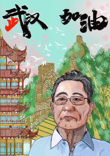 牡丹江师范学院美术与设计学院大二在校生韩晓宇