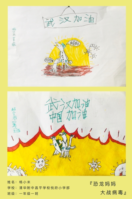 青少年-《恐龙妈妈大战病毒》-杨小米-13269139512