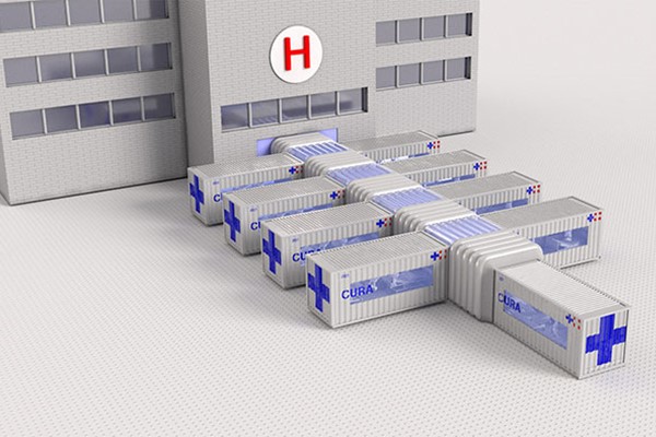 Italians Design An Emergency Hospital Out Of Shipping Containers