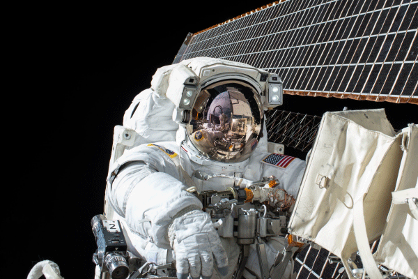 太空中的宇航员