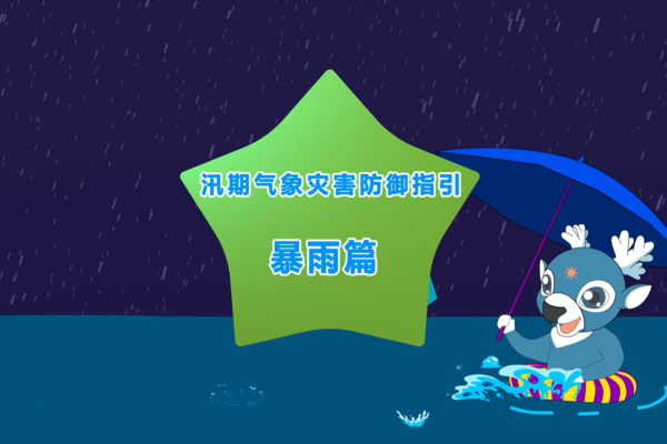 汛期气象灾害防御指引：暴雨篇