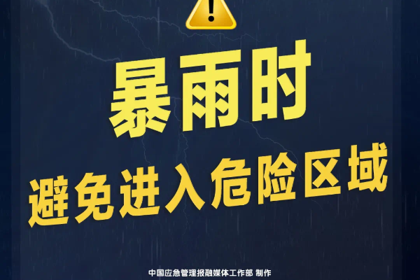 预警继续！这些危险区域请远离！