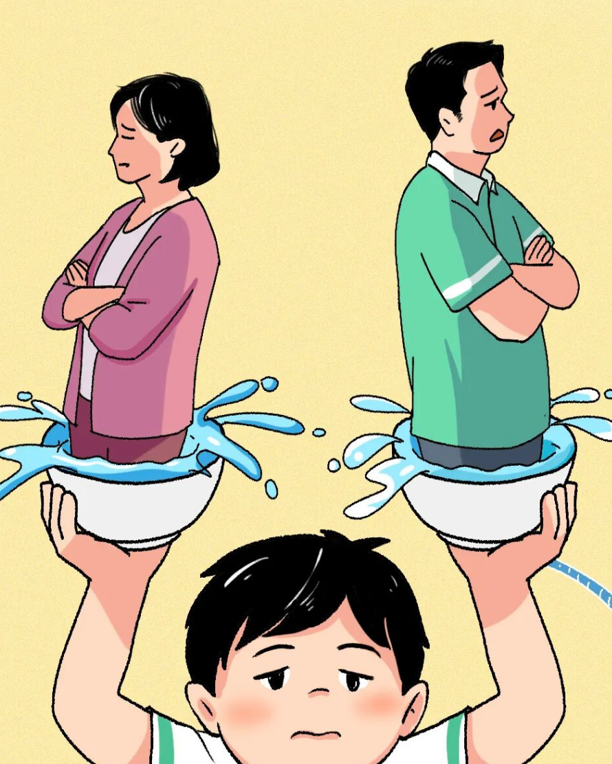 从小给爸妈劝架的孩子，后来怎样了？