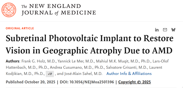 患上这种视力退化疾病等于被判“眼部死刑”?新研究说:不一定!