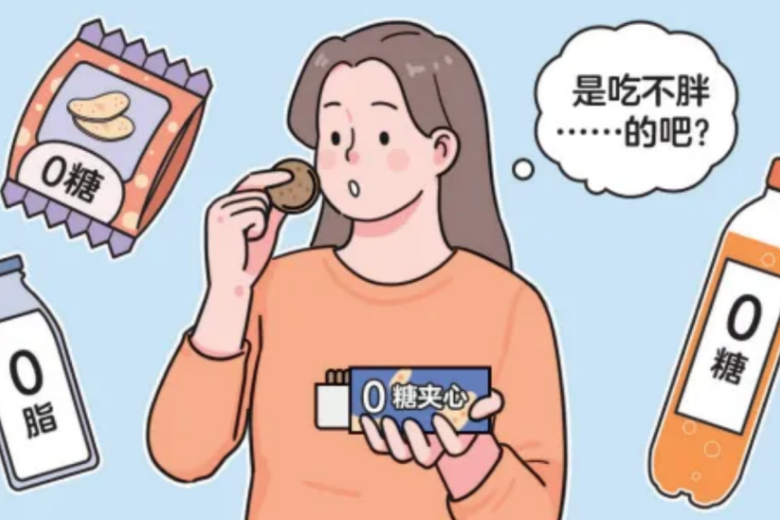 市面上的“0糖、0脂、0卡”食品，是健康食品，还是食品陷阱？